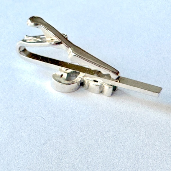 Tie Clip "Don", silver, necktie accessory - Picture 3 of 5
